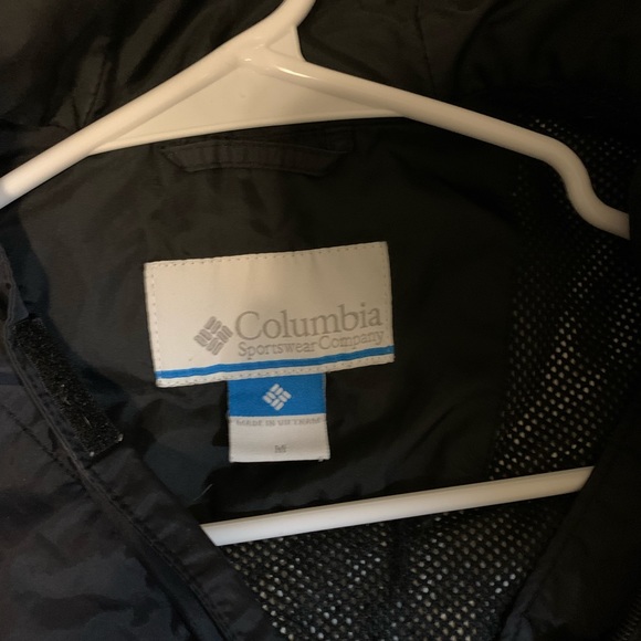 Black Columbia rain coat. - Picture 3 of 3